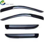 Guards Shade Vent Deflectors Blk For Dodge Ram 02-09 Quad Cab Acrylic Rain. Fixed Price $26.32.