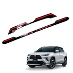 Set Rear Tailgate Trunk Cover Red Line Trim Fits Toyota Yaris Cross 2023 - '25. Fixed Price $189.24.