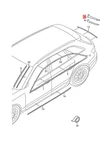 Genuine Audi A4 Avant Quattro RS4 8W2 Spoiler Black-glossy 8W9854872B5FQ. Fixed Price $86.34.