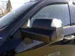 Driver Side View Mirror Power 7X11" Black Fits 19-20 Dodge 2500 Pickup 1089439. Fixed Price $184.90.