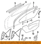 Gm Oem 99-05 Alero Front Door Glass Hardware-window Motor 19152005. Fixed Price $168.50.