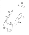 Genuine Mopar Spacer 68044586AA. Fixed Price $7.91.