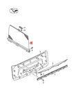 Genuine Sunlight Roller Blind For Door Window Black/granite Grey 4M0861334DQ0G. Fixed Price $559.30.