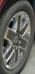 2011 Acadia Oe Wheel 20X7-1/2 6 Spoke Single Chrome W/ Black Inserts Opt S4Q Gmc. Fixed Price $342.38.
