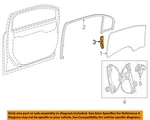 Gm Oem 11-15 Volt Front Door Glass Hardware-guide Channel 22785495. Fixed Price $32.29.