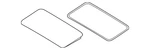 Genuine Mazda Sunroof Glass TD12-69-810B. Fixed Price $265.75.
