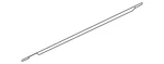 Genuine Mitsubishi Belt Molding 5727A294. Fixed Price $150.22.