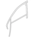 Genuine Audi Window Channel 4H0-837-440-D. Fixed Price $556.44.