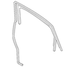 Genuine Volkswagen Window Channel 561-839-432-Q-VNH. Fixed Price $334.74.