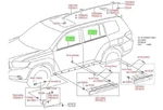 Toyota Highlander 08-10 Door Belt Moulding 4PC Kit Set Weatherstrip Genuine Oem. Fixed Price $331.00.