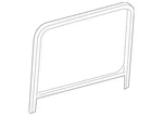 Genuine Mercedes-benz Window Guide Rail 463-735-13-00. Fixed Price $108.11.
