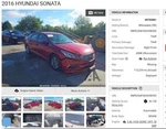 (local Pickup Only) Back Glass Heated Us Built With Antenna Fits 15-17 Sonata 43. Fixed Price $169.99.