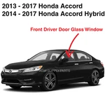 Fits 2013-2017 Honda Accord 4DR Sedan Driver Side Left Front Door Window Glass. Fixed Price $82.90.
