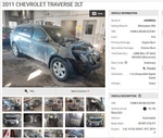 (local Pickup Only) Driver Left Quarter Glass Premier Fits 09-17 Traverse 453628. Fixed Price $144.90.
