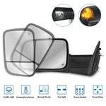 Driver Side Power Heated Tow Mirror W/ Temp Sensor For 2009-2018 Dodge Ram. Fixed Price $70.88.