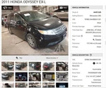 (local Pickup Only) Back Glass Fits 11-17 Odyssey 4539692. Fixed Price $174.90.
