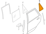 New Bmw X6 E71 E72 Rear Right Fixed Side Window Frame 51357179682 Genuine. Fixed Price $29.19.
