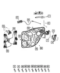 Genuine Mopar Window Motor Screw 68043877AA. Fixed Price $16.69.
