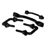 Black Windshield Tie Down Kit For Jeep Cj Wrangler Yj 1955-95 RT26022. Fixed Price $23.99.