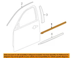 Gm Oem 10-16 Lacrosse Front Door Exterior Trim-belt W'strip 20879212. Fixed Price $186.15.