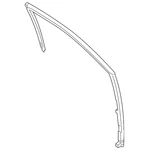 Genuine Ford Window Channel FL3Z-1521596-H. Fixed Price $215.76.