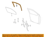 Chrysler Oem 07-17 Patriot Front Door Glass Hardware-run Channel 5067769AD. Fixed Price $140.06.
