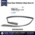 Genuine Rear Door Window Glass Run Lh 83530D3000 For Hyundai Tucson. Fixed Price $54.00.