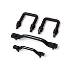 76-95 Jeep Cj/yj Black Windshield Tie Down Kit 7611 11211.01 RT26022. Fixed Price $23.79.