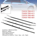 4PCS Door Belt Molding 72410-TK8-A11 72450-TK8-A11 For Honda Odyssey 2011-2017. Fixed Price $129.55.