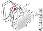 New Bmw X5 F15 Rear Left Door Window Frame Cover 51427292515 No Duty. Fixed Price $314.88.