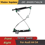 Driver Side Window Regulator For Audi A4 S4 2003-2009 Front Right 8H0837462A. Fixed Price $83.99.