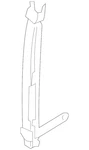 Genuine Nissan Window Regulator Guide 82215-9BT0A. Fixed Price $18.89.