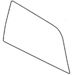 Fits Nissan Quest 2004-2010 Mini Van Passenger Side Quarter Door Power Glass. Fixed Price $345.00.