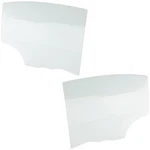 Door Glasses Set Of 2 Rear Driver & Passenger Side Left Right For Mazda 3 Pair. Fixed Price $88.95.