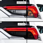 For 19-25 Toyota RAV4 Tail Light Signal Reverse Smoke Precut Vinyl Tint Overlays. Fixed Price $19.95.