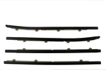 2014-2018 Silverado Sierra Crew Cab Front & Rear Window Moldings Black Oem Gm. Fixed Price $469.98.