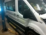 Driver Front Door Glass Medium Roof Rear Movable Fits 15-16 Transit 150 10143395. Fixed Price $135.36.