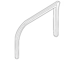 Genuine Ford Window Channel YS4Z-7425766-CA. Fixed Price $8.97.