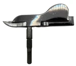 New Old Stock Left Vent Wing Pivot For 1957-58 Plymouth Dodge Desoto #1708947. Fixed Price $70.00.