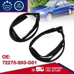 2PCS For Honda Civic EK4 EK9 2D 3D 1996-2000 Front Door Glass Run Channel. Fixed Price $111.19.