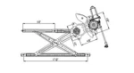 Power Window Motor And Regulator Assembly Tyc 660096 Fits 98-00 Toyota Sienna. Fixed Price $70.71.