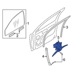 For Volvo S60 2006-2009 30784578 Front Left Window Regulator. Fixed Price $388.20.