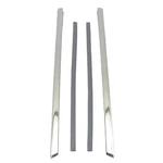 Quarter Glass Sash, Chrome, Pair, 4032-665-69P. Fixed Price $111.03.
