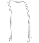 Genuine Ford Window Channel DC3Z-2625766-A. Fixed Price $160.85.