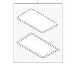 Genuine Nissan Sunroof Glass 91210-4BA0A. Fixed Price $621.83.