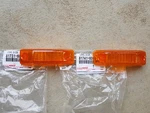 Toyota RT132 Corona Side Indicator Lenses New 81731-60071 81741-60061. Fixed Price $21.42.