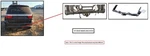 Rear Rebar Hitch Oem 21-25 Jeep Grandcher 68459557AC. Fixed Price $100.00.