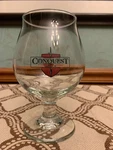 Rare Conquest Brewing Company Double-sided Logo Image Beer Chalice Glass. Fixed Price $16.19.
