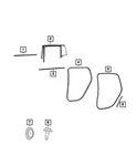Genuine Mopar Rear Door Glass Run Weatherstrip Right 68630322AD. Fixed Price $193.72.