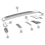 For Jeep Renegade 2015-2023 Mopar 68246261AA Roof Header Panel. Fixed Price $126.08.